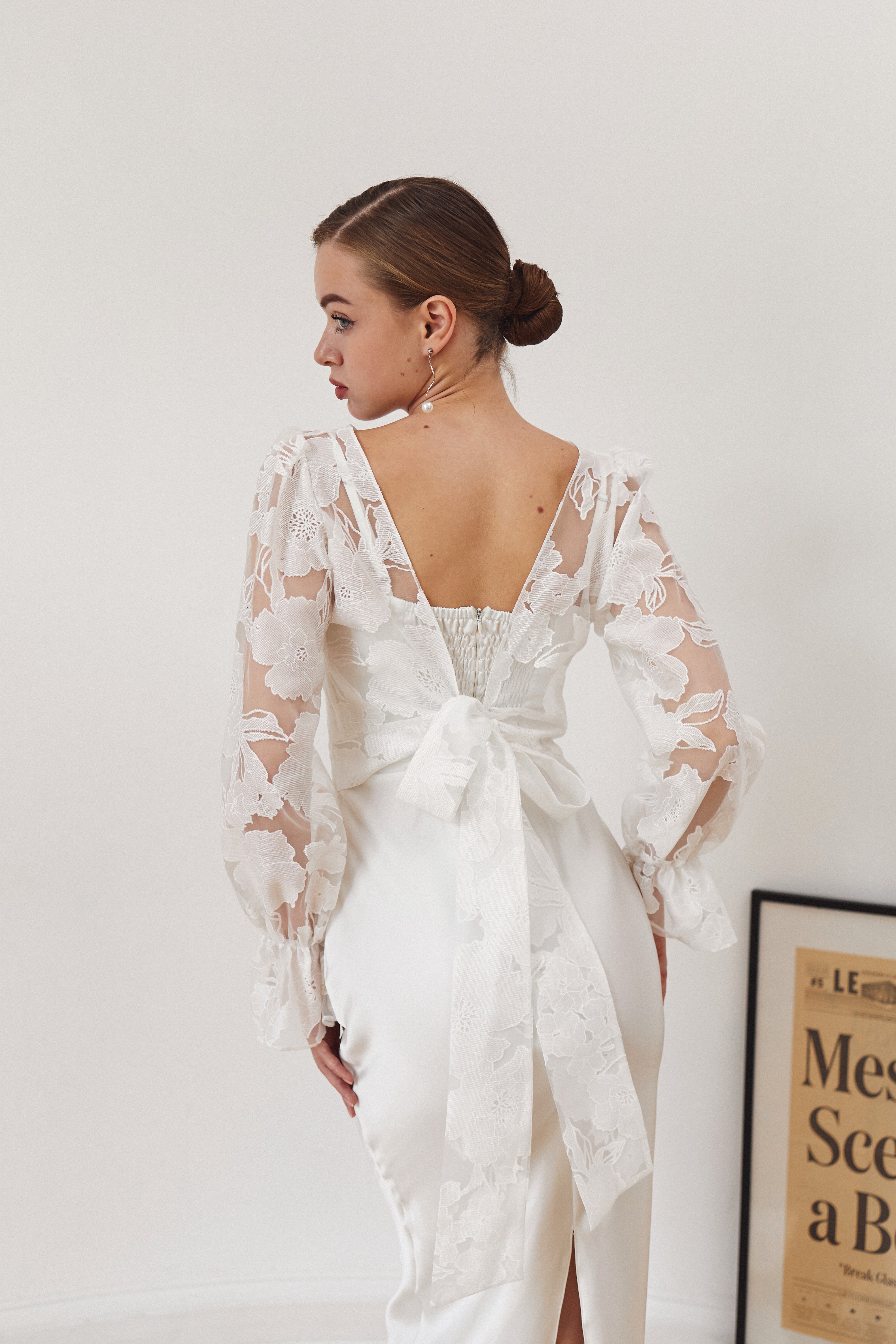 Wedding lace bolero 01 – SilkGardenStefa